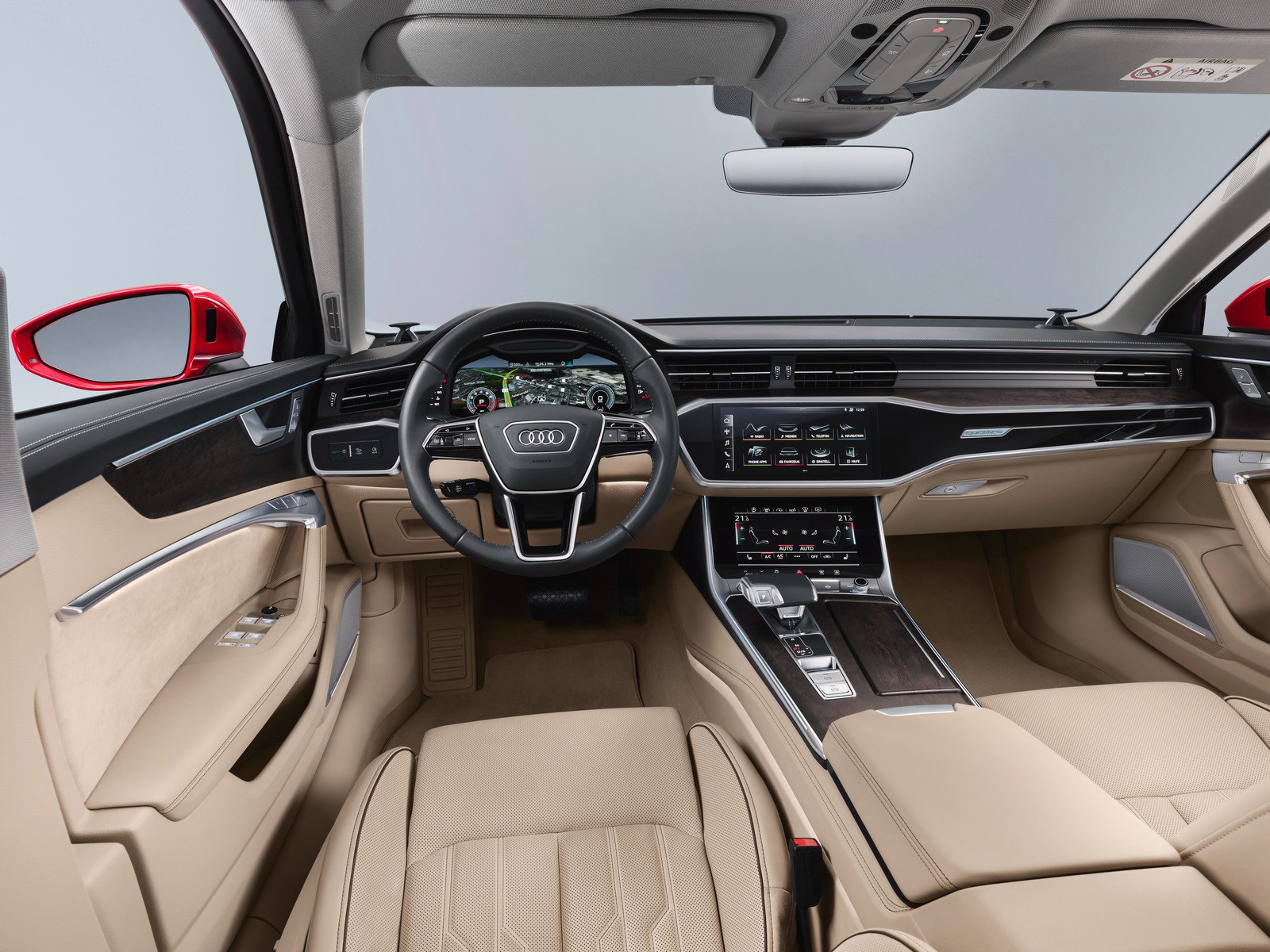 L'intérieur de l'Audi A6