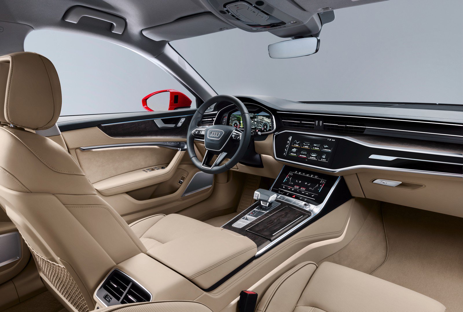 L'intérieur de l'Audi A6