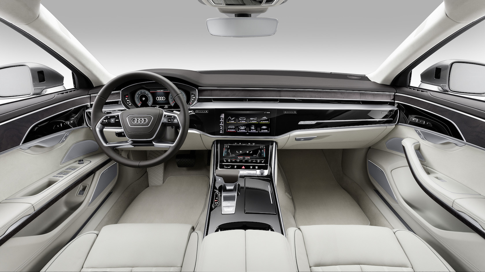 Audi A8 2018: partie intérieur